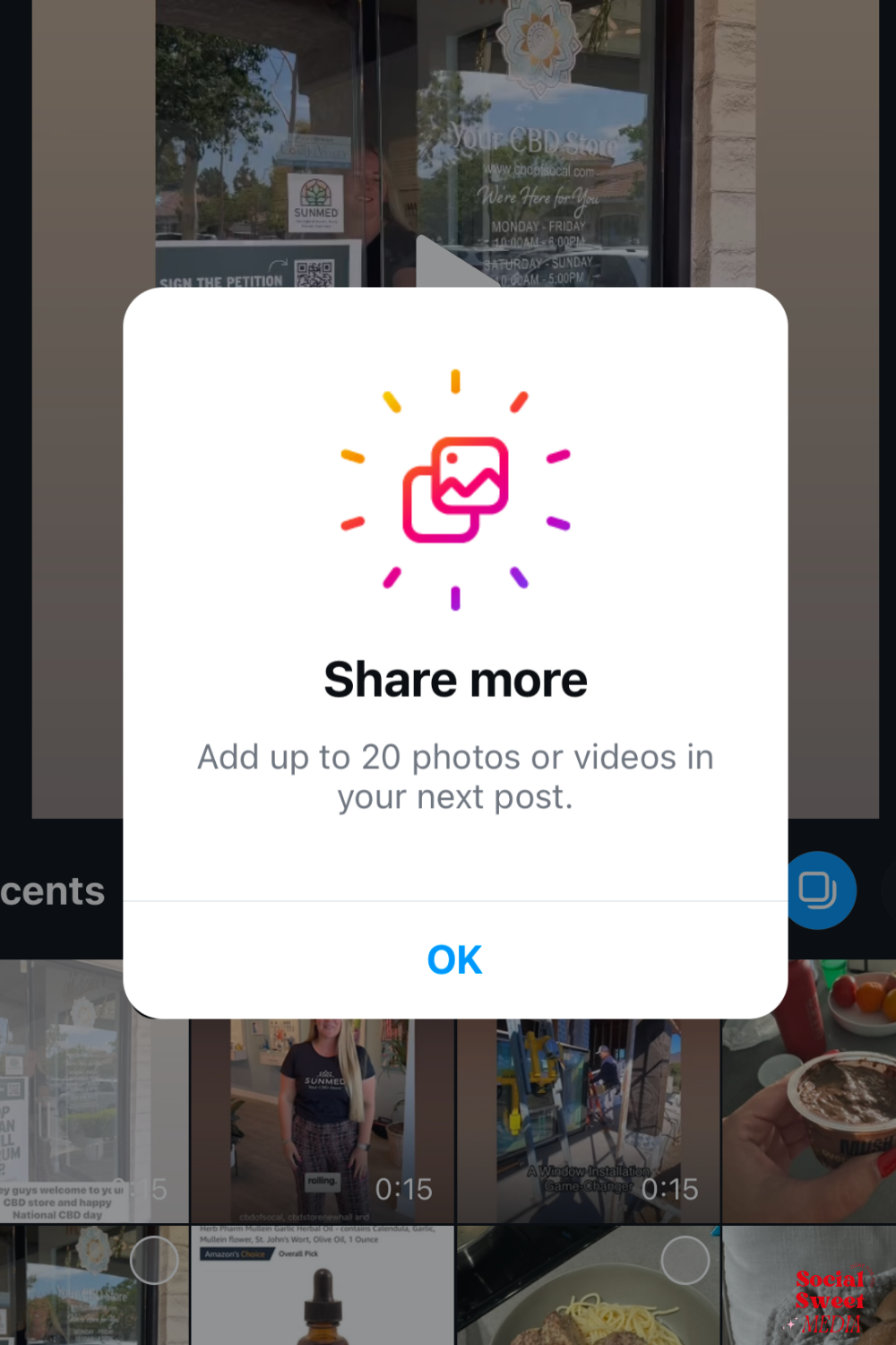 Share 20 Slides In One Instagram Carousel Post – New Update!